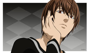 Handsome Light Yagami Wallpaper