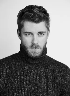 Handsome Manin Turtleneck Sweater Wallpaper