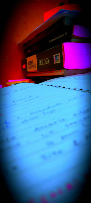 Handwritten Notes Of Educated Person Wallpaper