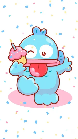 Hangyodon Birthday Celebration Wallpaper