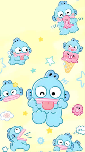 Hangyodon Cute Character Collection Wallpaper