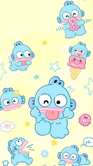Hangyodon Cute Character Collection Wallpaper