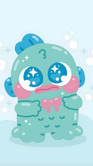 Hangyodon Cute Character Design Wallpaper