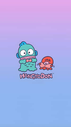 Hangyodon Cute Character Design Wallpaper