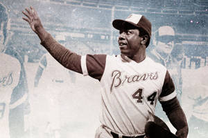 Hank Aaron Fanart Poster Wallpaper