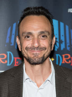 Hank Azaria At A Press Event Wallpaper