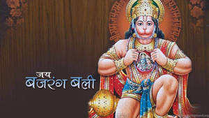 Hanuman Ji Hd Brown Cloth Wallpaper