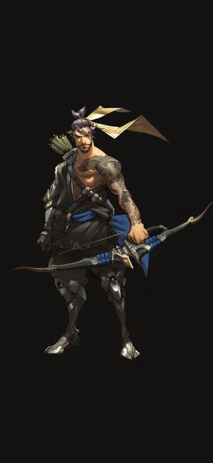 Hanzo, The Master Archer From Overwatch Wallpaper