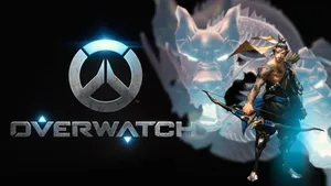 Hanzo Unleashing His Ultimate In Overwatch Wallpaper