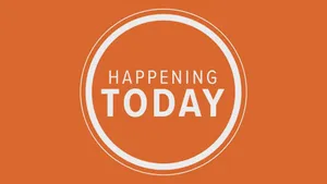 Happening Today Event Announcement Wallpaper