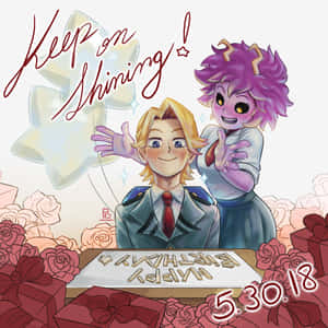 'happy Birthday Anime Fun!' Wallpaper