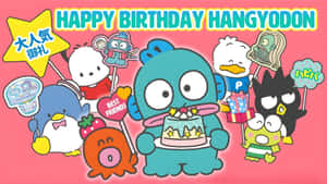 Happy Birthday Hangyodon Wallpaper