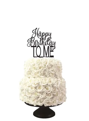 Happy Birthday To Me Rose Cake Wallpaper