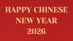 Happy Chinese New Year 2026 Wallpaper