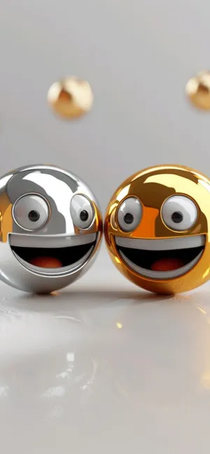 Happy Emoji Friends Laughing Wallpaper