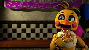 Happy Fnaf Chica Wallpaper