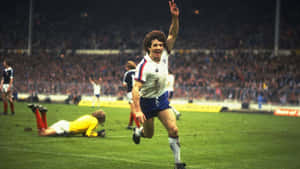 Happy Football Player Kevin Keegan Wallpaper