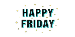 Happy Friday Sparkles Wallpaper