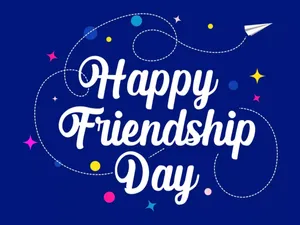 Happy Friendship Day Celebration Wallpaper
