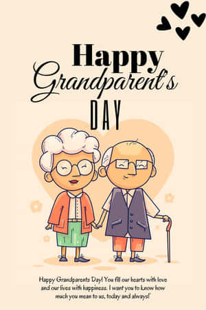 Happy Grandparents Day Celebration Wallpaper