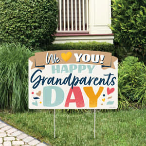 Happy Grandparents Day Yard Sign Wallpaper