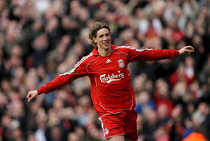 Happy Image Of Fernando Torres Wallpaper