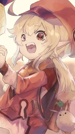 Happy Klee Genshin Pfp Wallpaper