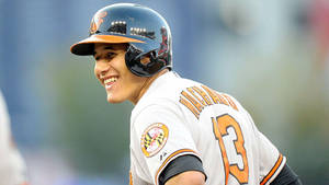 Happy Manny Machado Wallpaper