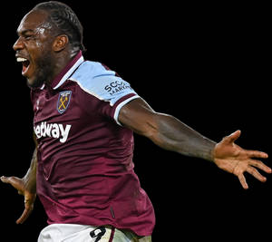 Happy Michail Antonio Running Wallpaper