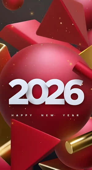 Happy New Year 2026 Wallpaper