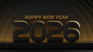 Happy New Year 2026 Celebration Wallpaper