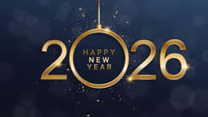 Happy New Year 2026 Celebration Wallpaper