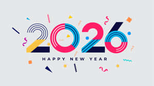Happy New Year 2026 Celebration Wallpaper
