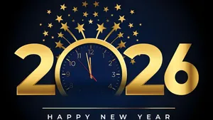 Happy New Year 2026 Countdown Wallpaper