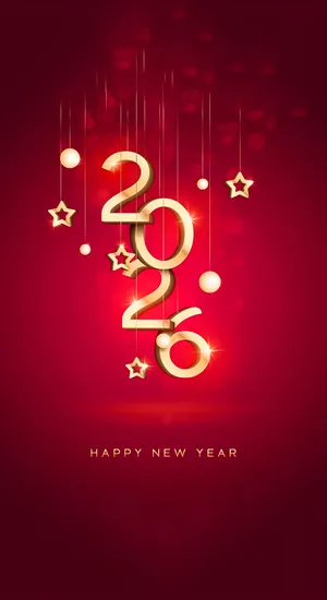 Happy New Year 2026 Wallpaper