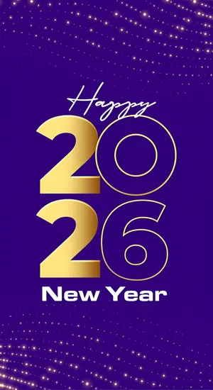 Happy New Year 2026 Wallpaper
