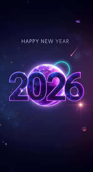Happy New Year 2026 Wallpaper