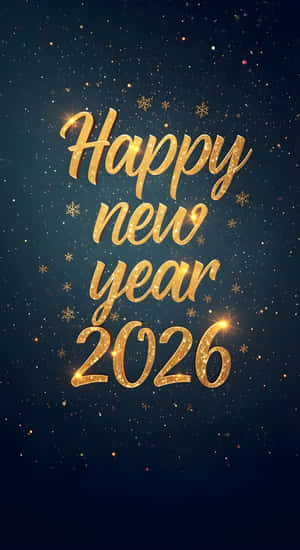 Happy New Year 2026 Wishes Wallpaper