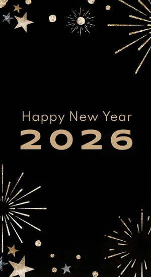 Happy New Year 2026 Wishes Wallpaper