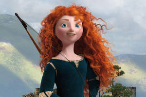 Happy Princess Merida Wallpaper