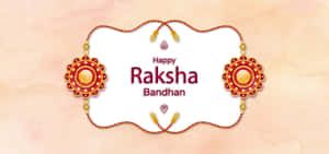 Happy Raksha Bandhan Greeting Wallpaper
