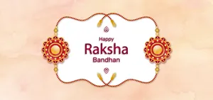 Happy Raksha Bandhan Greeting Wallpaper