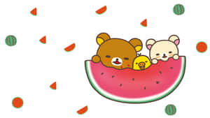 Happy Rilakkuma Laptop Wallpaper