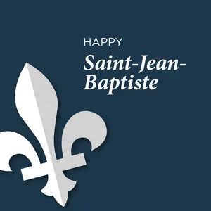 Happy Saint Jean Baptiste Day Greeting Wallpaper