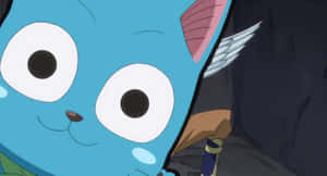 Happy Soaring High In Fairy Tail Adventure Wallpaper