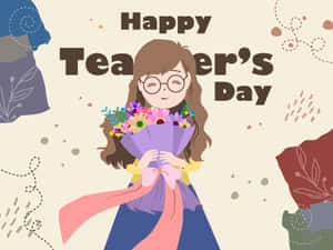 Happy Teachers Day Celebration Illustration Wallpaper