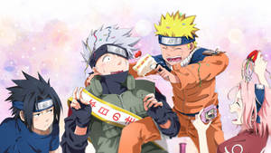 Happy Team 7 Naruto 4k Pc Wallpaper