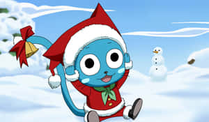 Happy The Exceed In Flight Wallpaper