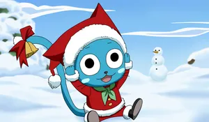 Happy The Exceed In Flight Wallpaper