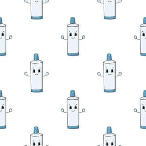 Happy Toothpaste Pattern.jpg Wallpaper